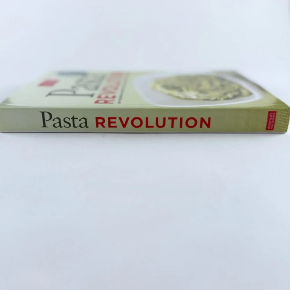 America's Test Kitchen Pasta Revolution Cookbook